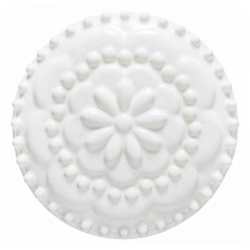 Formă pentru copt din gresie Casafina Fattoria, ⌀ 27 cm, alb