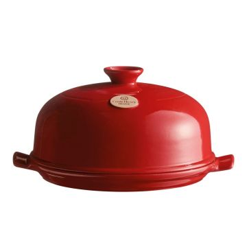 FormÄrotundÄdin ceramicÄpentru copt pÃ¢ine Emile Henry, roÈu