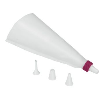 Sac pentru decorare cu 4 extensii Metaltex Cake Decor