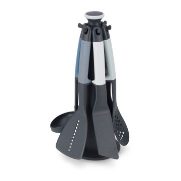 Set 6 ustensile de bucătărie cu suport Joseph Joseph Elevate