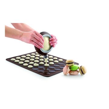Set de preparare macaroons din silicon 18x31 cm – Lékué