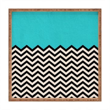 Tavă decorativă din lemn Azzure, 40 x 40 cm Tavă decorativă din lemn Azzure, 40 x 40 cm