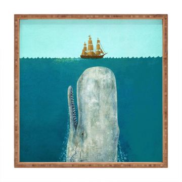 Tavă decorativă din lemn Moby, 40 x 40 cm Tavă decorativă din lemn Moby, 40 x 40 cm