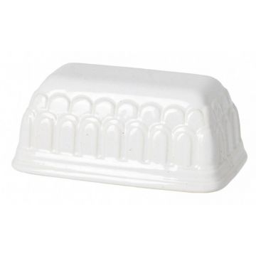 Vas pentru copt din gresie Casafina Fattoria, 790 ml, alb