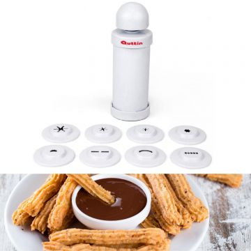 Aparat preparare churros cu 8 duze-Quttin