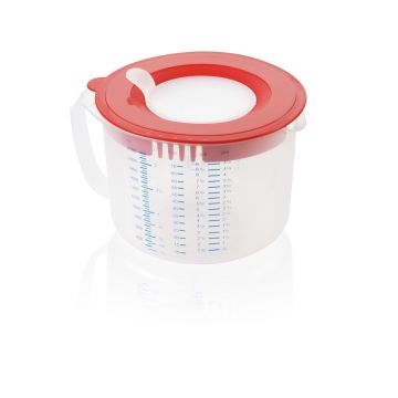 Cana gradata cu capac, Leifheit, Mixing jug 3 in 1, 2.2 L, plastic
