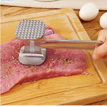 Ciocan de aluminiu pentru snitele carne, 22,5x5cm, Quttin