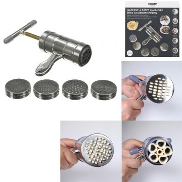 Dispozitiv, masina manuala facut paste, 5 adaptoare marimi diferite