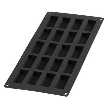 Formă din silicon Lékué Financier, negru