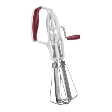 Mixer manual din oțel inoxidabil Metaltex Whiper, 25 x 13 cm