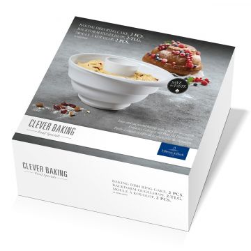 Set 2 forme ceramice pentru guguluf Villeroy & Boch Clever Baking 25cm