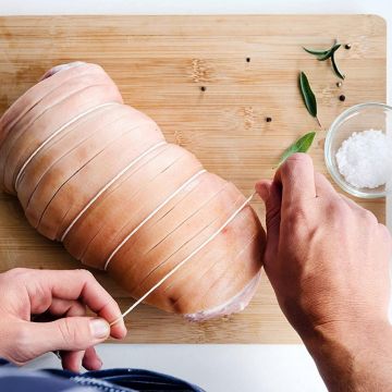 Sfoara alimentara bucatarie, bumbac, 100 metri, Quttin