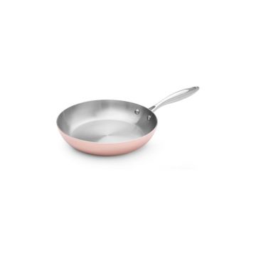 Tigaie din cupru cu oțel inoxidabil Hendi, ø 24 cm