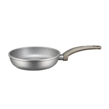 Tigaie + separator Magnat Gray, Ambition, 18 cm, invelis Qualum Basic Stone