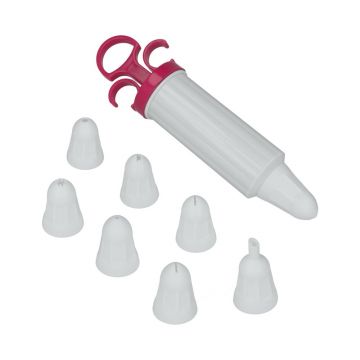 Pistol decorare cu 8 extensii Metaltex Cake Decor
