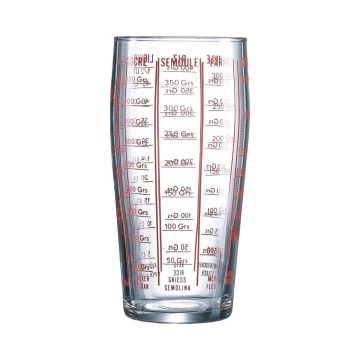 Recipient pentru masurare, Luminarc, Filo, 590 ml, sticla, transparent