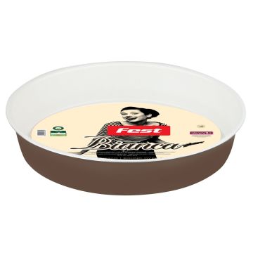 Tava cuptor rotunda teflon Fest Bianca 26 cm