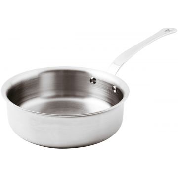 Tigaie adanca Paderno seria 12200 20cm h7cm inductie inox