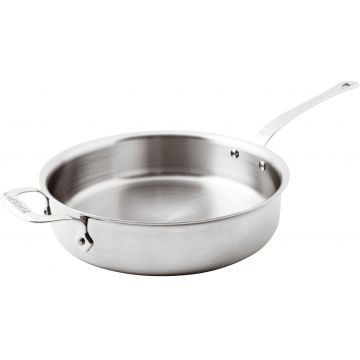 Tigaie adanca Paderno seria 12200 28cm h7.5cm inductie inox