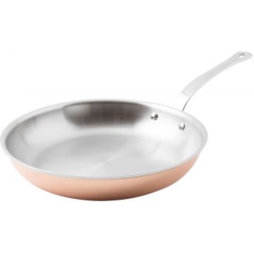 Tigaie Paderno seria 15600 24cm h4.5cm inductie inox - cupru