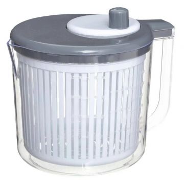 Uscator pentru salata, 5five, 21.5 x 17 x 19 cm, 2.5 L, gri