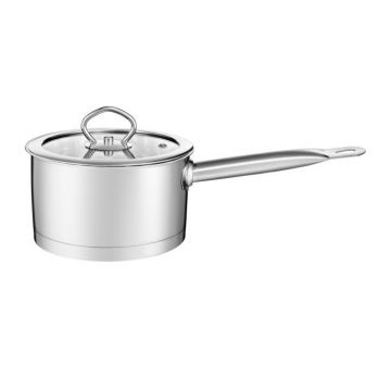 Cratita cu capac Loremis+, Ambition, 14 cm, 1 L, inox