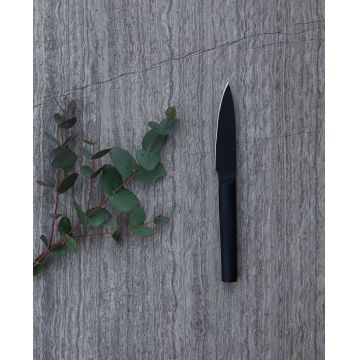 Cutit de curatat BergHOFF, Essentials Kuro, 8.5 cm, inox, negru