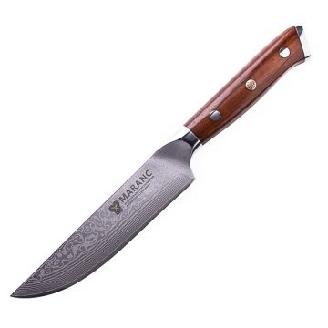 Cutit filetat profesional Maranc, otel de damasc, 12.5 cm, M33 Cutit filetat profesional Maranc, otel de damasc, 12.5 cm, M33