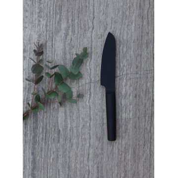 Cutit pentru legume BergHOFF, Essentials Kuro, 12 cm, inox, negru