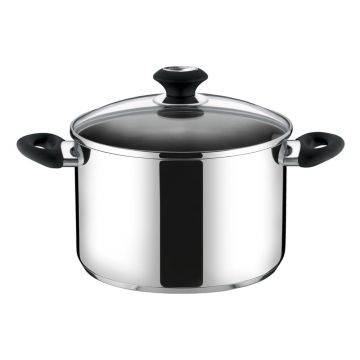 Oală cu capac Tescoma Presto, 5,5 l