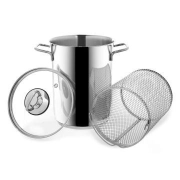 Oală din oțel inoxidabil 4 l adecvată pentru plita cu inducție Anett – Orion