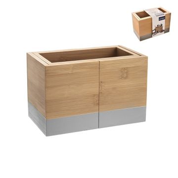 Suport pentru ustensile de bucătărie din bambus – Orion