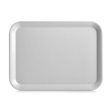 Tava pentru servire Aqua, Melamina, l43,5xA32,5 cm-Gri