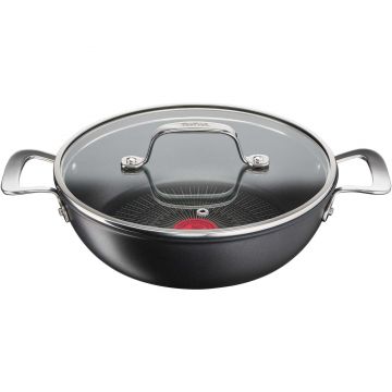 Cratita cu capac Tefal Unlimited G2557172, 26 cm