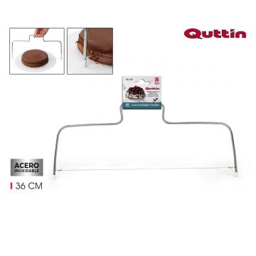Fierastrau pentru blat tort, model lira 36 cm-Quttin