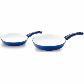 Set Bialetti Easy Line Blue Ceramic 2 piese 24-28 cm