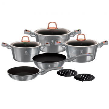 Set de oale marmorate 10 piese Moonlight Collection Berlinger Haus BH 6020