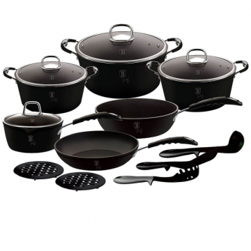 Set Oale 15 Piese Black Professional Berlinger Haus BH 6129