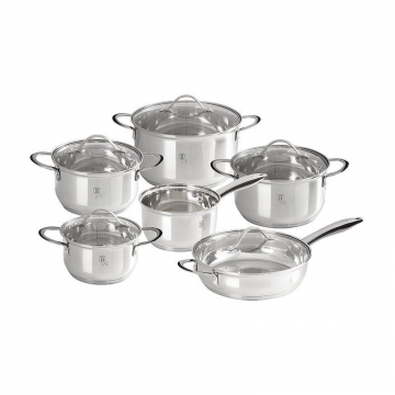 Set oale inox 12 piese Silver Jewellery Berlinger Haus BH 6661