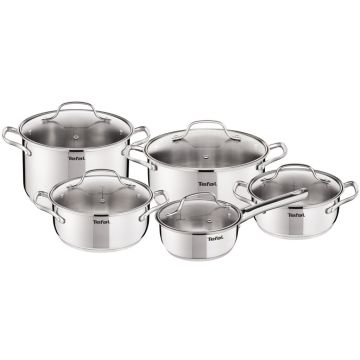 Set oale Tefal Uno, Inductie, 10 piese, 16-24 cm