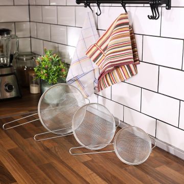 Set sita Strainer Set GB0062, Argint, 30x10x23 cm