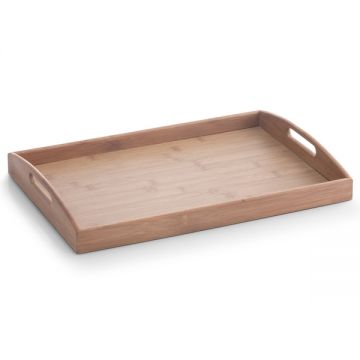 Tava pentru servire, din bambus, Rectangle Small Natural, L44xl30xH5,5 cm Tava pentru servire, din bambus, Rectangle Small Natural, L44xl30xH5,5 cm