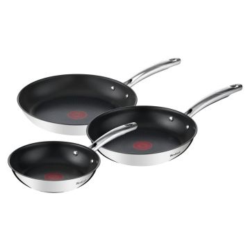 Tigăi 3 buc. din inox Duetto+ – Tefal