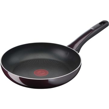 Tigaie cu maner Tefal Resist Intense D5220483, 24 cm, indicator Thermo Signal