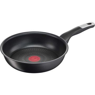 Tigaie cu maner Tefal Unlimited G2550472, 24 cm, indicator Thermo Signal, inductie