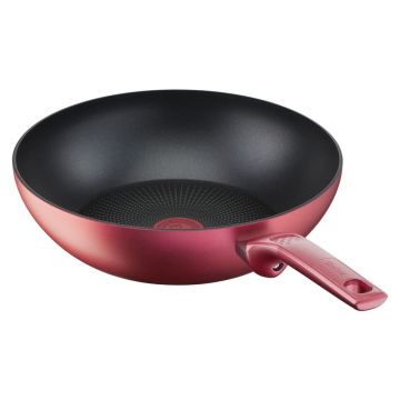 Tigaie de tip wok din aluminiu ø 28 cm Daily Chef Red – Tefal