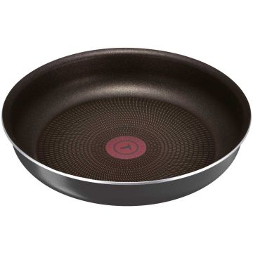 Tigaie fara maner Tefal Ingenio Essential L2000452, 24 cm, indicator Thermo Spot, compatibil cuptor