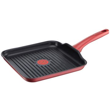 Tigaie grill Tefal Character, Inductie, 26x26 cm