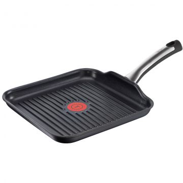 Tigaie grill Tefal Talent Pro, Inductie, 26x26 cm