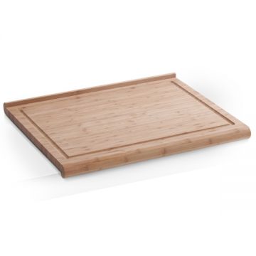 Tocator din lemn de bambus, Carving Board Natural, L48xl38xH3 cm